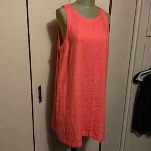 Linen sleeveless dress
